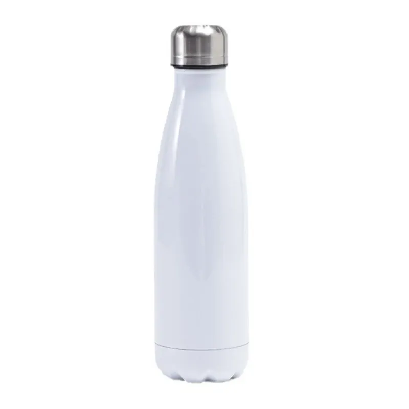 Thermal Sublimation Blank Sport 350/500ml Water Bottles Stainless Steel Thermos Double Wall Vacuum Flask Shape Bottle