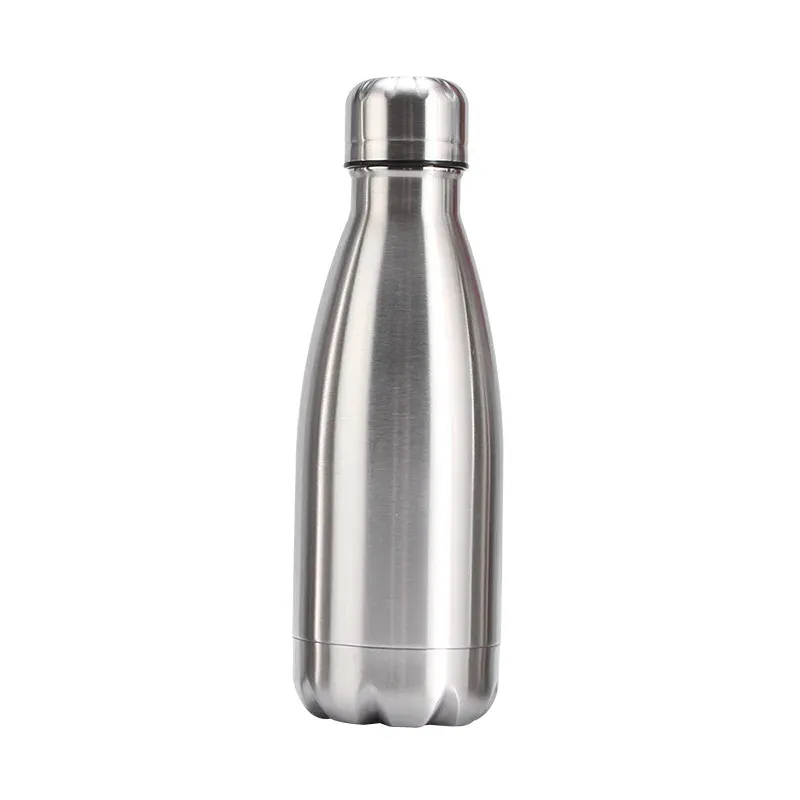 Thermal Sublimation Blank Sport 350/500ml Water Bottles Stainless Steel Thermos Double Wall Vacuum Flask Shape Bottle