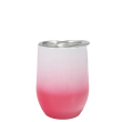 Gradient pink and white