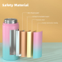 Factory-Made 16oz Children's Stainless Steel Insulated Sippy Water Bottle With Flip Top Vacuum Flask for Kids' Drinks/Mug