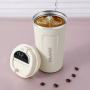Factory Direct Sales Mug Stainless Steel Coffee LED Temperture Display Office Coffee Mugs