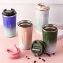 Factory Direct Sales Mug Stainless Steel Coffee LED Temperture Display Office Coffee Mugs