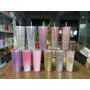Double Wall DIY 710ml 24oz Plastic Fish Scales Mermaid Tumbler Cup