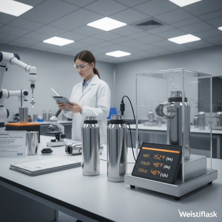 What quality control processes should a reliable drinkware manufacturer have in place?