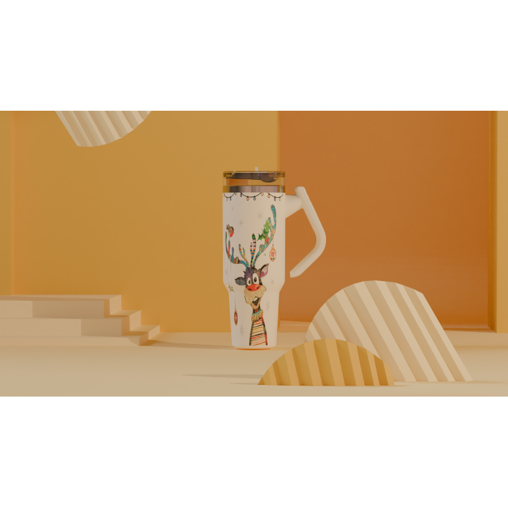  Halloween & Christmas are Coming! Get Your Custom Thermos Cup Design Now!