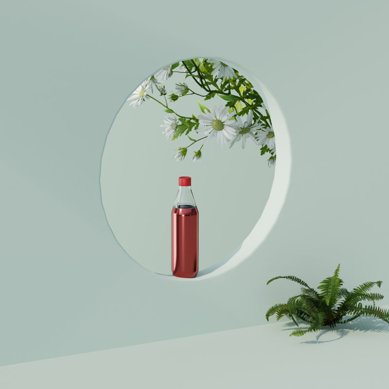 Custom cola bottle Vacuum Insulated Thermal Flask Metal Double Wall Stainless Steel Hot Water Bottle Vacuum Drinking Bottle With Logo 
