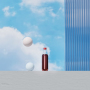 Custom cola bottle Vacuum Insulated Thermal Flask Metal Double Wall Stainless Steel Hot Water Bottle Vacuum Drinking Bottle With Logo 