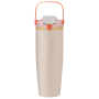 Custom 30oz Stainless Steel Tumbler with Straw Handle Lid 30oz Double Wall Insulated Coffee Travel Mug Portable for Outdoor Use