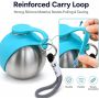 Wholesale Stainless Steel Dog Water Bottle Portable Leakproof Pet Travel Waterer Outdoor Drinking Feeder