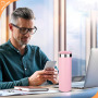 Wholesale 350ml 500ml Double Layer Bouncing Portable 304 Stainless Steel Vacuum Flask Tumbler Travel Coffee Mug