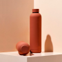 Wholesale Customized Colorful Double Wall Thermos Stainless Steel Matte Paint Outdoor Sports Small Mouth Water Bottle