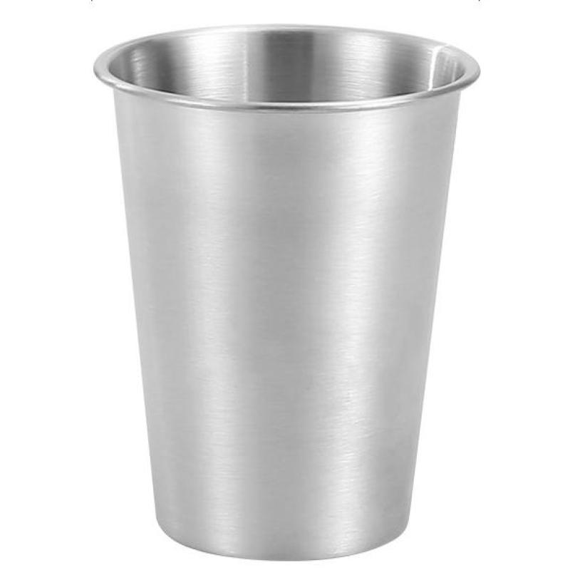 Wholesale Price Camping 500ml Metal Stainless Steel Pint Cup for Cold Beer Wine