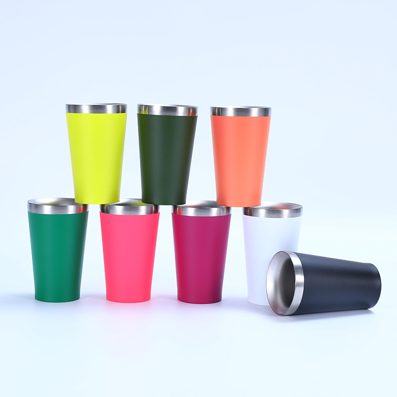 Wholesale Hot Style 5oz Brazil 304ss Tea Cup South American Tumbler Double Wall Beer Mug With Custom Design