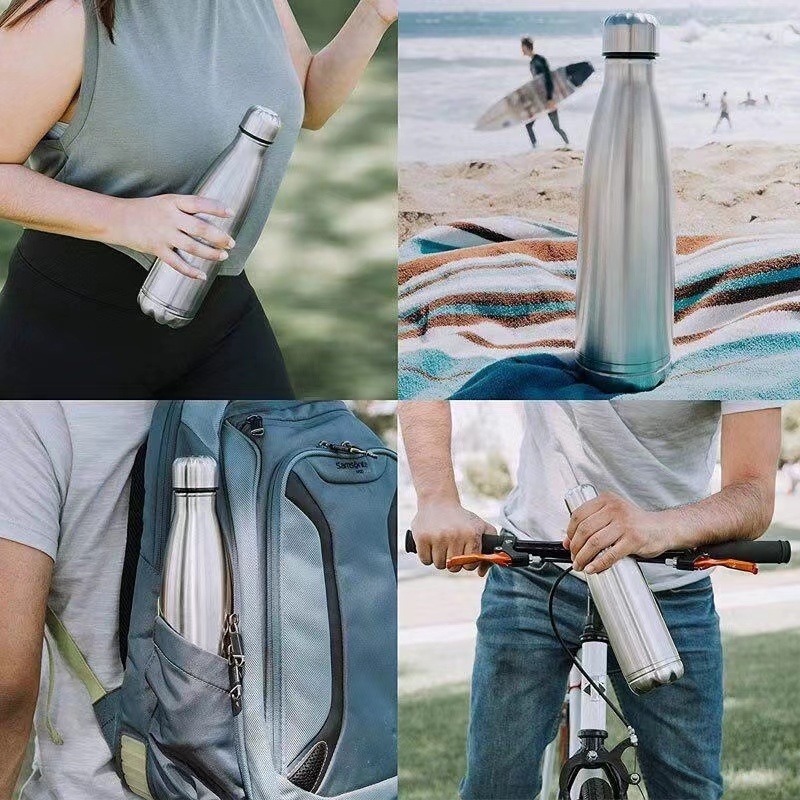 Safe Bottle Insulated Sports Water Bottle Stainless Steel Water Bottles with Storage Components