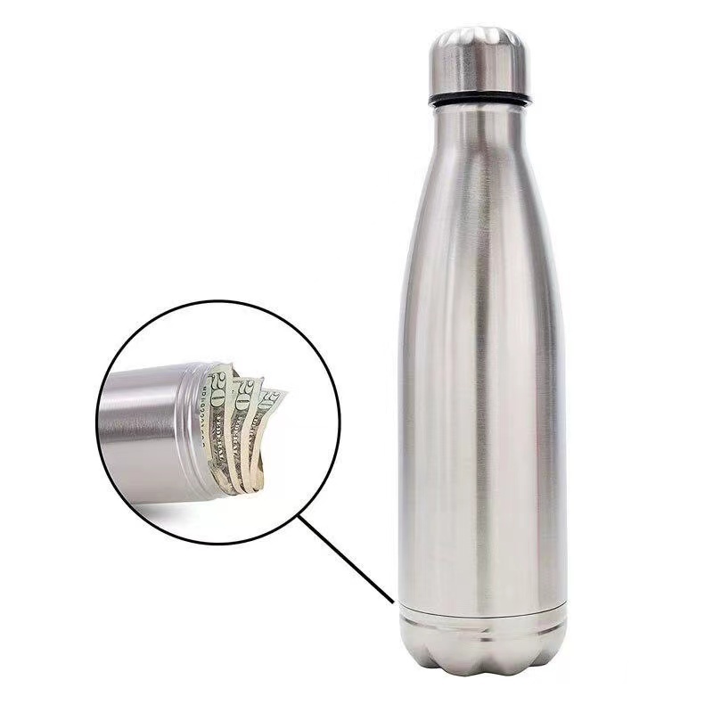 Safe Bottle Insulated Sports Water Bottle Stainless Steel Water Bottles with Storage Components