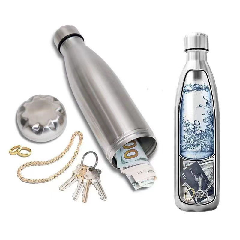 Safe Bottle Insulated Sports Water Bottle Stainless Steel Water Bottles with Storage Components