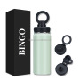 Trending Products 2024 New Arrivals Christmas Gifts Sport Gym Shaker Water Bottle With Storage Bottom and Phone Holder