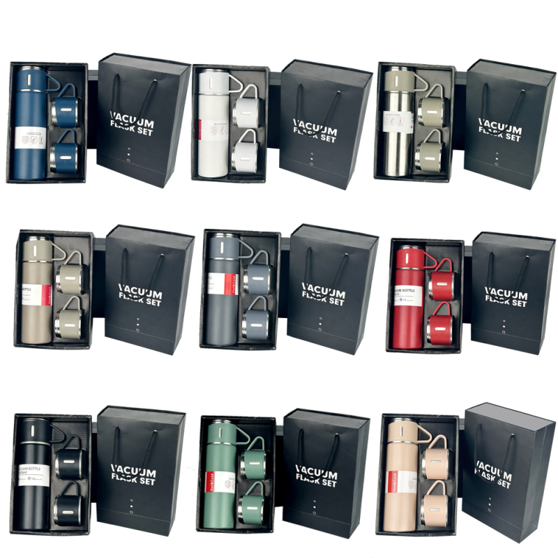 Vacuum Insulation Cup Creative Customized Pattern Vacuum Insulated Stainless Steel  Water Bottle Vacuum Flask Thermos