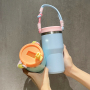 2024 New Customizable Colors  Custom Vacuum 20 Oz Tumbler With Handle Lid Adventure Stainless Steel Travel Bottles