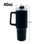 Popular Wholesale  40oz Stainless Steel Tumbler with Two Snack Storage Compartment Customized Water Mug with Lid and Straw