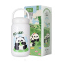 New Product Ideas 2024  Carholder Thermos Panda Mug 18/8 Stainless Steel 12oz Branded Coffee Tumbler with Lid and Straw