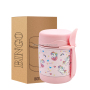 Customized Stainless Steel Double Wall Food Jar Vacuum Insulated Baby Food Flask Soup Pot Food Thermos Kids Container with Spoon