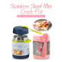 Customized Stainless Steel Double Wall Food Jar Vacuum Insulated Baby Food Flask Soup Pot Food Thermos Kids Container with Spoon