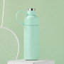 New outdoor portable mountaineering vacuum stainless steel instead of hand small mouth bottle insulation cup sports water bottle
