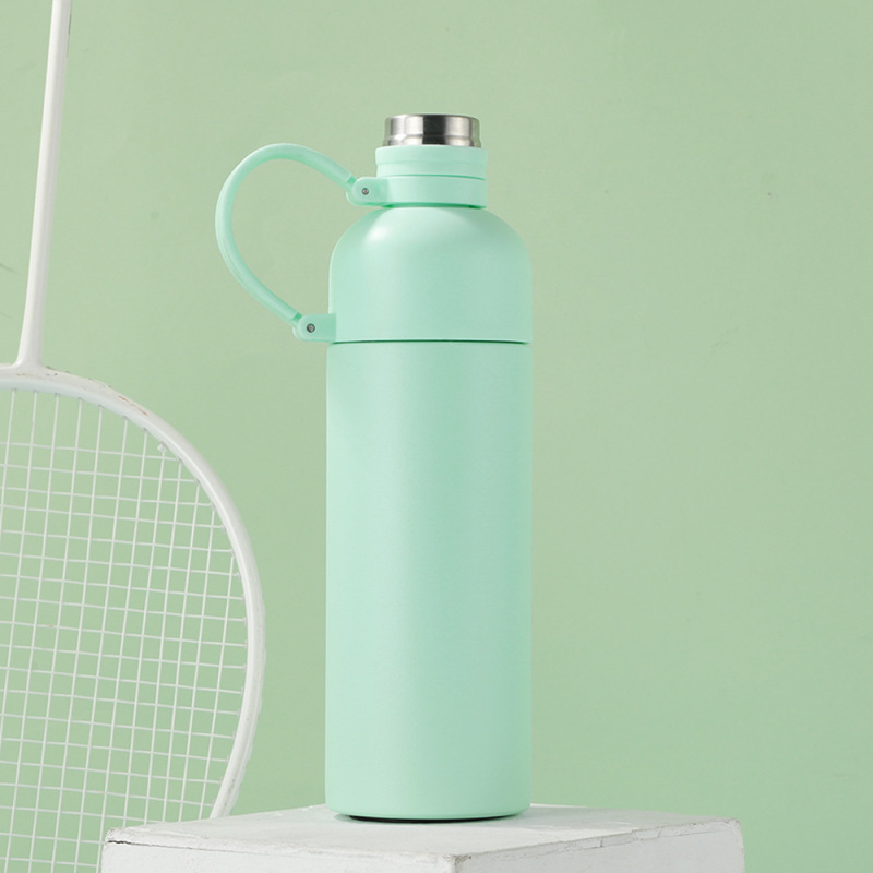 Sports Water Bottle  Great for Outdoor Activities a Customizable Straw Vacuum Flask Tailored to Your Preferences
