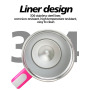 New Design 40oz Water Bottle with Handle Multifunctional Double Wall Insulated Stainless Steel Storage Tumbler 2 in 1 Mug