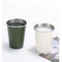 Stainless Steel Beer Juice Cup  Single Layer Portable Cup Coffee Cold Drink Cup
