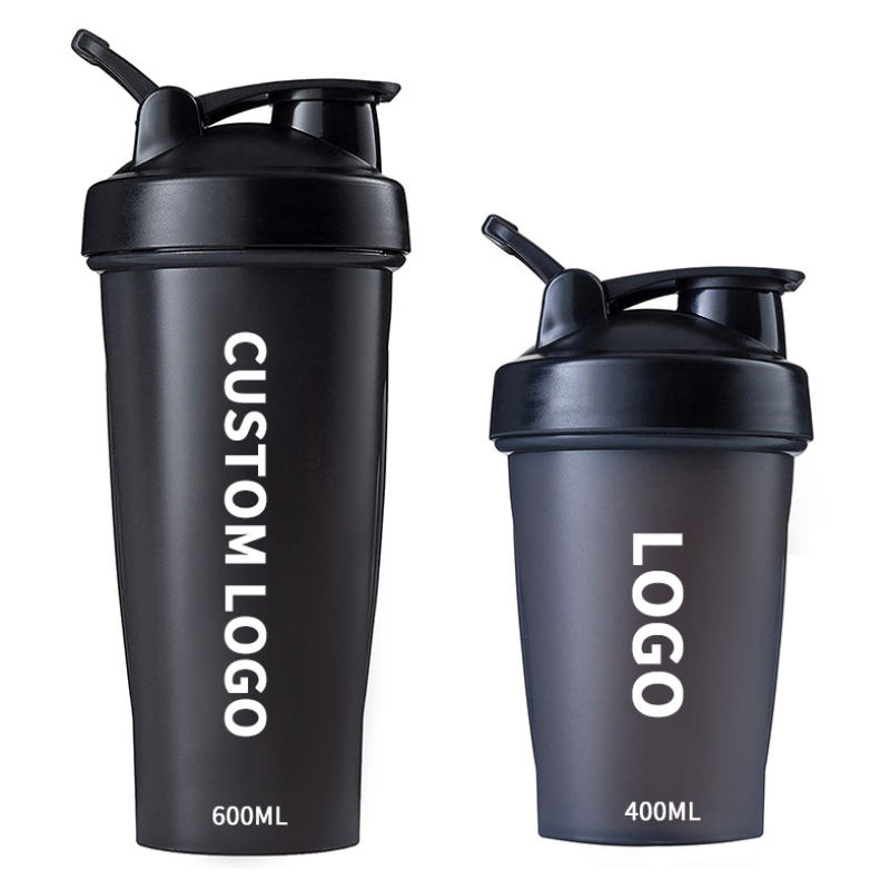 Wholesale 20oz 30oz Sports Water Bottle BPA Free Plastic Bottle Protein Shakes Blender Shaker With Mix Ball