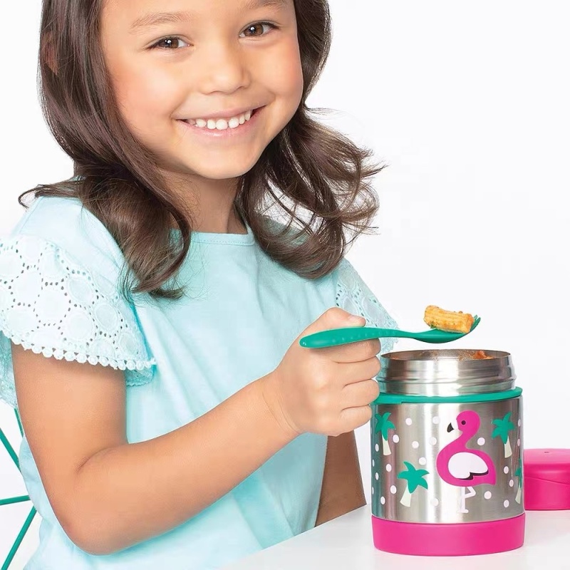 Eco Friendly Lunch Box Bento Stainless Steel Double Wall Thermos Food Jar Vacuum Insulated Soup Jar Stainless Steel Kid Food Jar