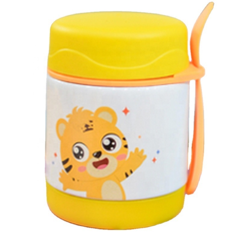 Eco Friendly Lunch Box Bento Stainless Steel Double Wall Thermos Food Jar Vacuum Insulated Soup Jar Stainless Steel Kid Food Jar
