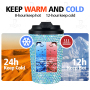 New 12oz Bling Diamond Tumbler Rhinestone Stainless Steel Coffee Mug Glitter Water Bottle for Women Girl Gift