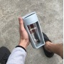 Portable Shaker Bottle Protein Powder Mixer Equra Custom Bottle 600ml Hand Shake Cup Protein Shaker Mixer Sports Bottle