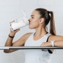 Portable Shaker Bottle Protein Powder Mixer Equra Custom Bottle 600ml Hand Shake Cup Protein Shaker Mixer Sports Bottle