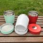 16oz Double Wall 304 Vacuum Insulated Ice Cream Canteen Keep Cold Container