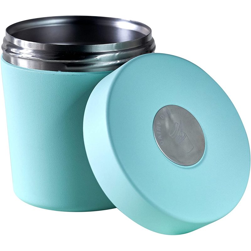 Factory Hot Sell New Ice Cream Pint Storage Container Stainless Steel Double Wall Vacuum Insulated Thermos Storage