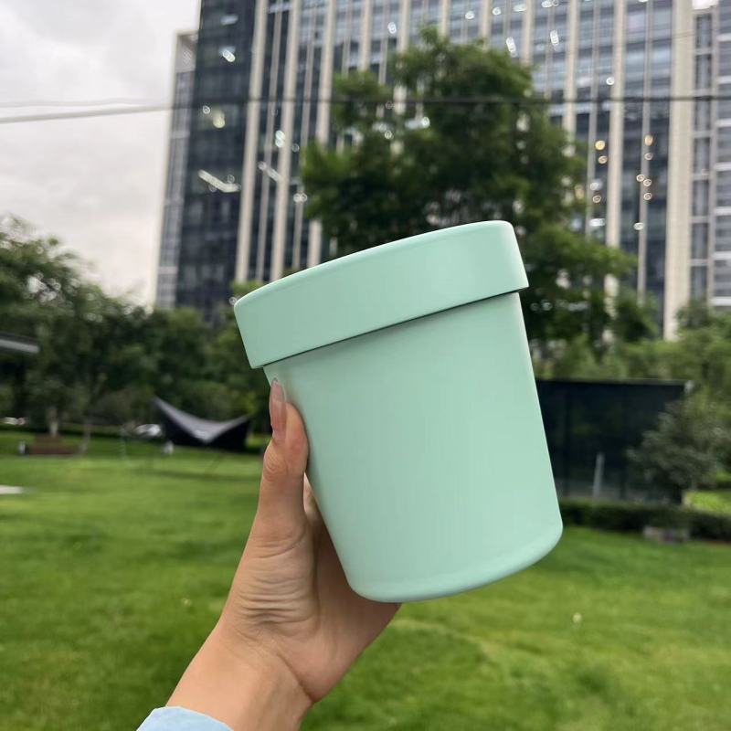 Factory Hot Sell New Ice Cream Pint Storage Container Stainless Steel Double Wall Vacuum Insulated Thermos Storage