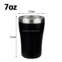 Wholesale Unique Custom logo 7oz Stainless Steel Cup Coffee Tumblers Beer Mugs Travel Mugs Cup Beer Cup