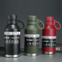 Hot Large Capacity Gym 40oz Insulated Sport Water Bottle Jug Double Wall Stainless Steel Drink Bottle With Bulk Carrier Handle