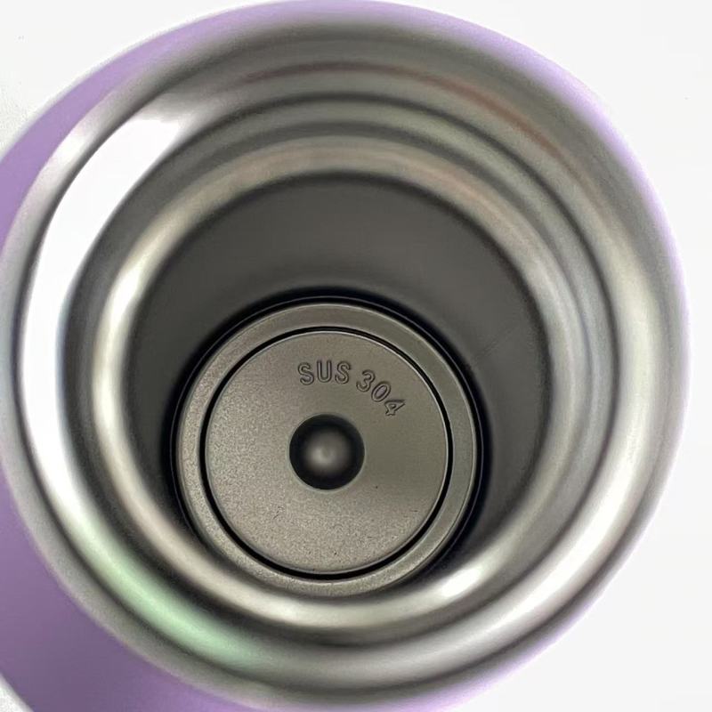 500ml Custom Logo Stainless Steel  Tumbler - Unique Shaped Double Wall Vacuum Insulated Leakproof Water Bottle for Outdoor Use