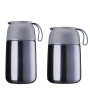Factory Customized 316 Stainless Steel Double Wall Food Jar Vacuum Insulated Baby Container Soup Pot Food Thermos with Spoon