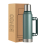 Stainless Steel Water Bottle with Wide Mouth - Available in 750ml, 1L, 1.9L & 2L Capacities - Thermal Flask for Hot & Cold Drink