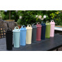 710ml High Quality Stainless Steel Insulated Coffee Tumbler With Handle and Straw Car Travel Tumbler Cups