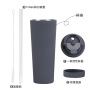 710ml High Quality Stainless Steel Insulated Coffee Tumbler With Handle and Straw Car Travel Tumbler Cups