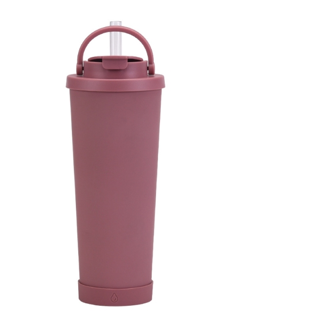 Portable Stainless Steel Straw Cup Double Wall Drink Insulated Reusable Water Bottle Portable Stainless Steel Straw Cup Double Wall Drink Insulated Reusable Water Bottle