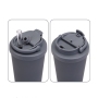 Portable Stainless Steel Straw Cup Double Wall Drink Insulated Reusable Water Bottle