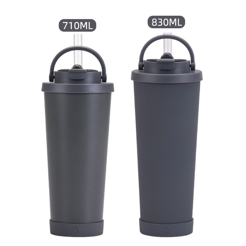 Straight Skinny Blank Water Bottle 24oz Stainless Steel Cup Double Walled Insulated Sublime Mugs